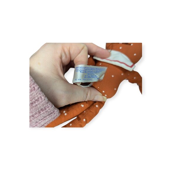 Vintage Nabisco 10" Tall Mr. Salty Stuffed Plush Pretzel Doll Sailor Hat - Picture 6 of 11